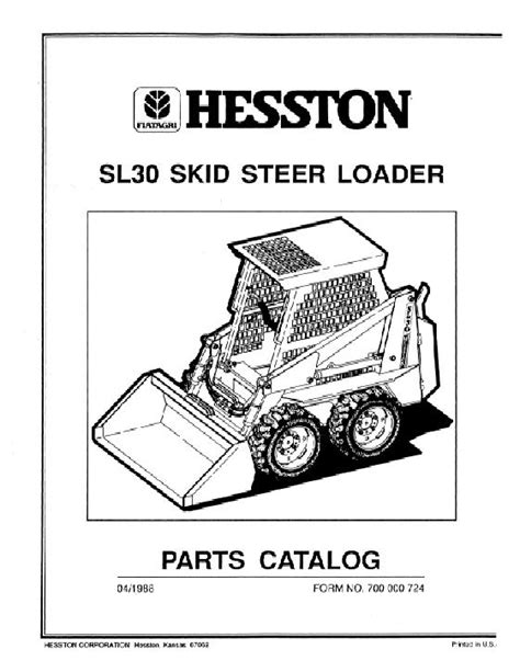 hesston sl30 skid steer parts|hesston baler parts.